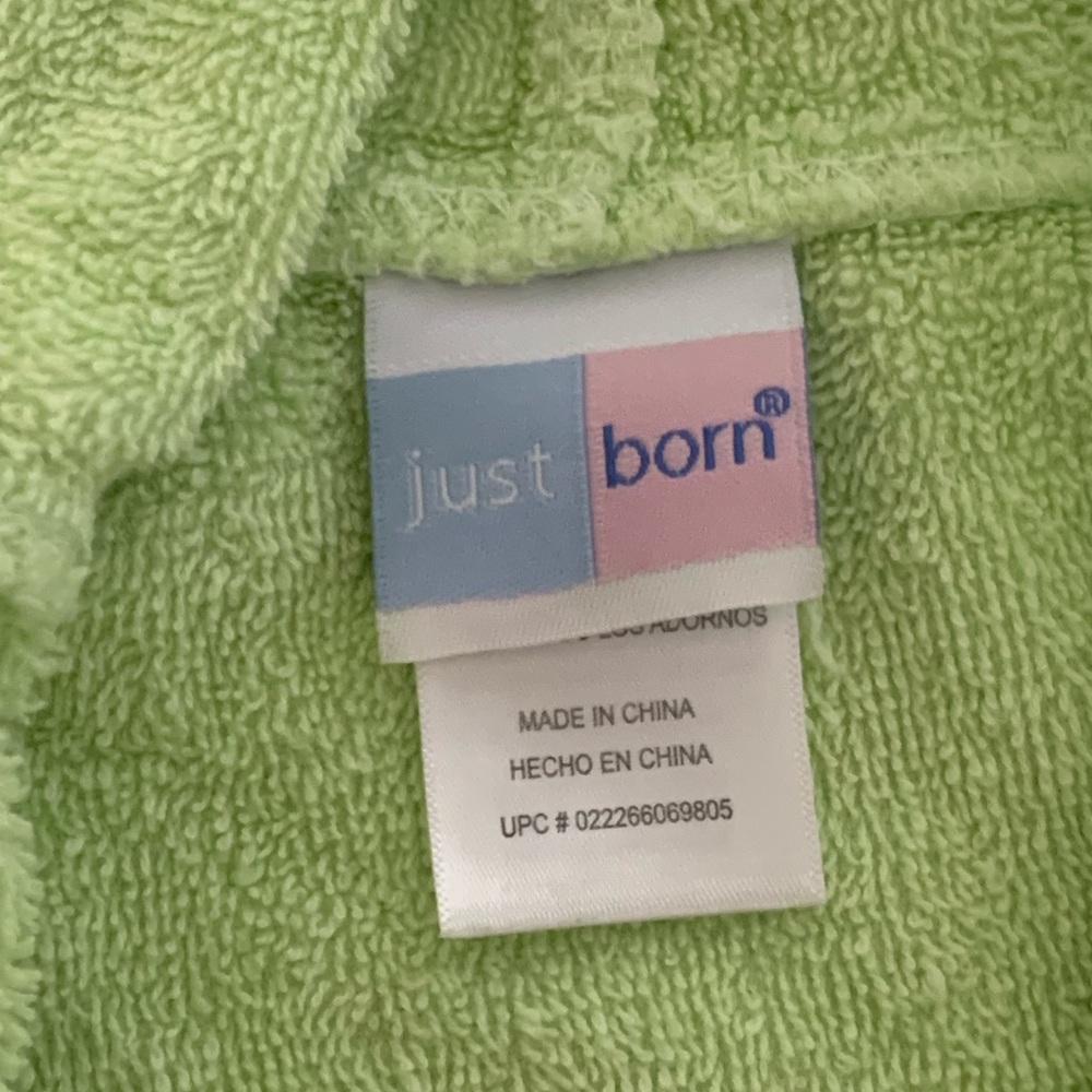 Infant Hooded Towel Robe - Picture 5 of 6